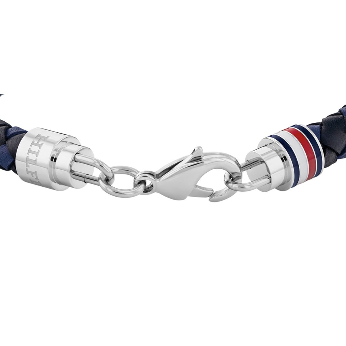 Pulsera Tyson Acero y Cuero Tommy Hilfiger para Hombre image number null