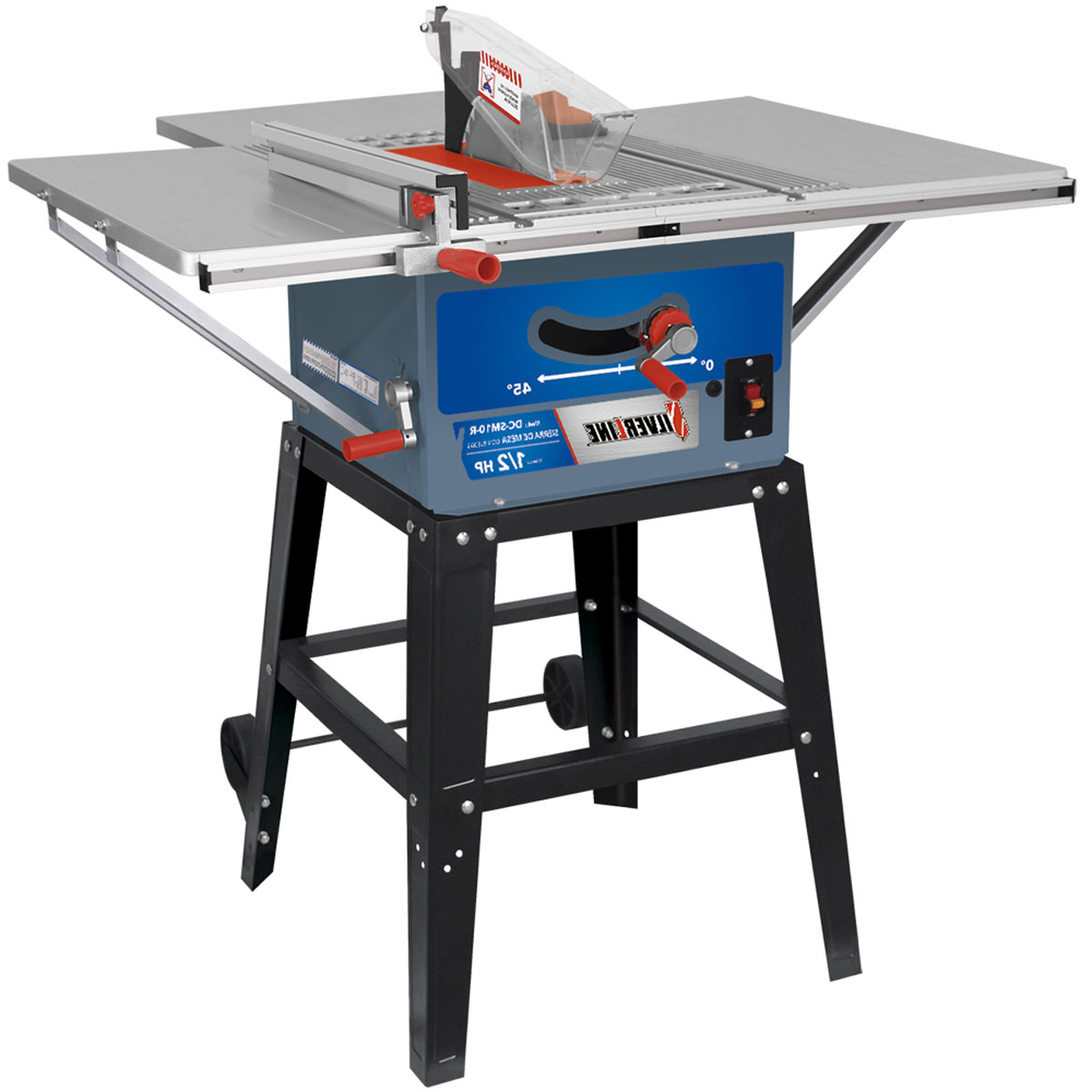 Sierra de Mesa Transportable 10" DC-SM10-R Silverline image number null