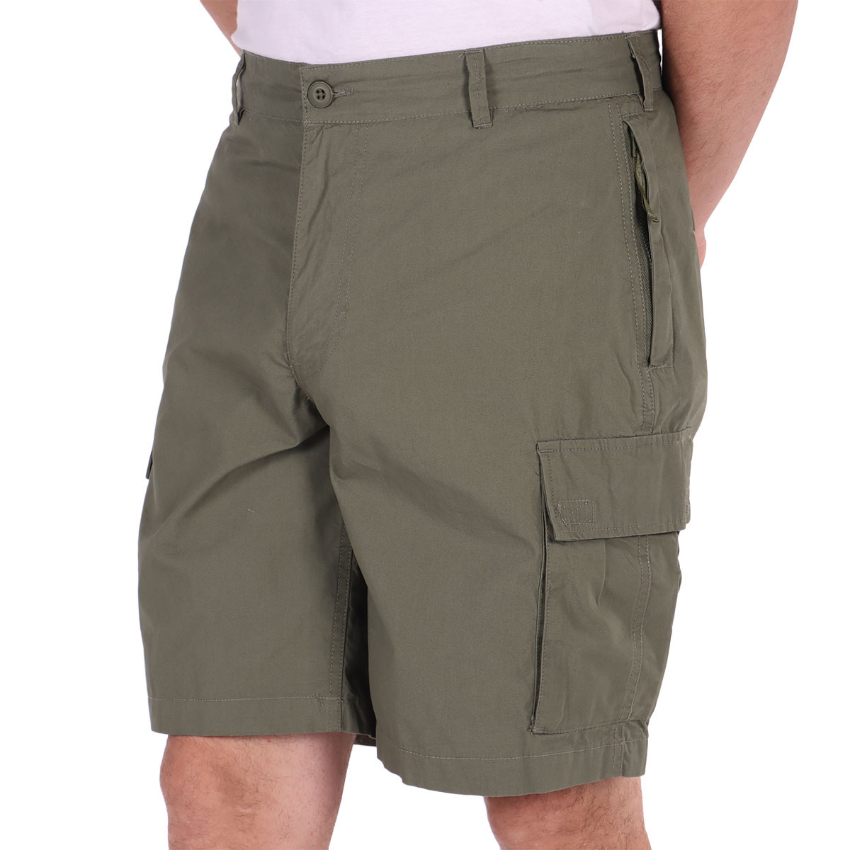 Bermuda Cargo Verde Militar Fukka para Hombre image number null