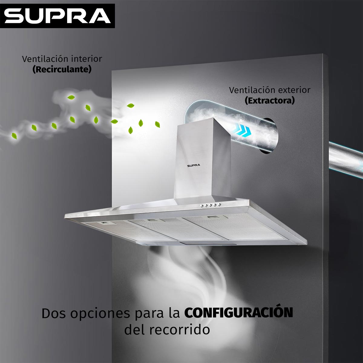 Campana Extractora Supra CM-90 image number null