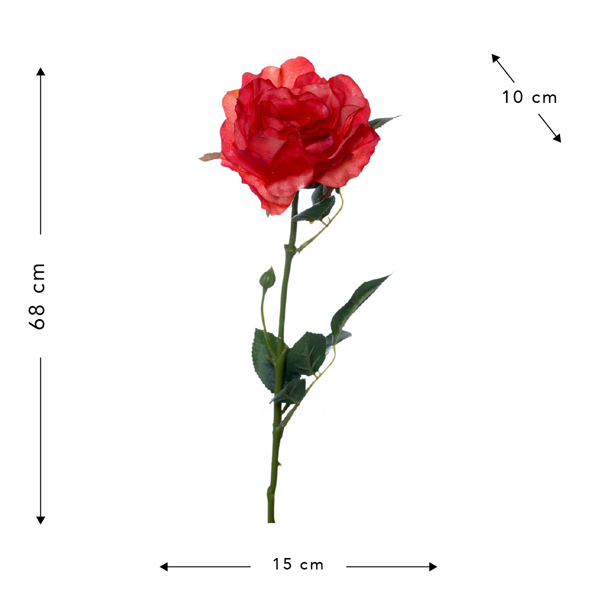 Flor Naranja Artificial Concepts image number null