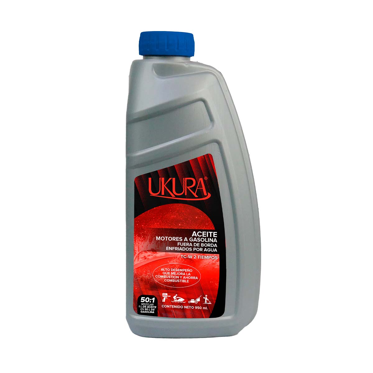 Aceite Ukura Para Motor De 2 Tiempos 1 Lt. 50:1 image number null