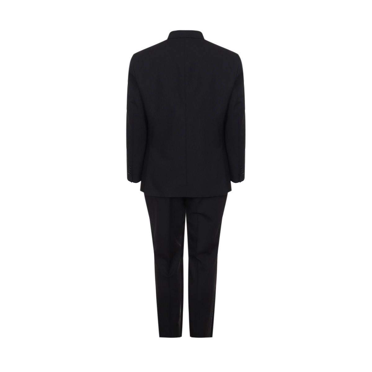 Traje Moda Liso Carlo Corinto Negro para Hombre Plus image number null
