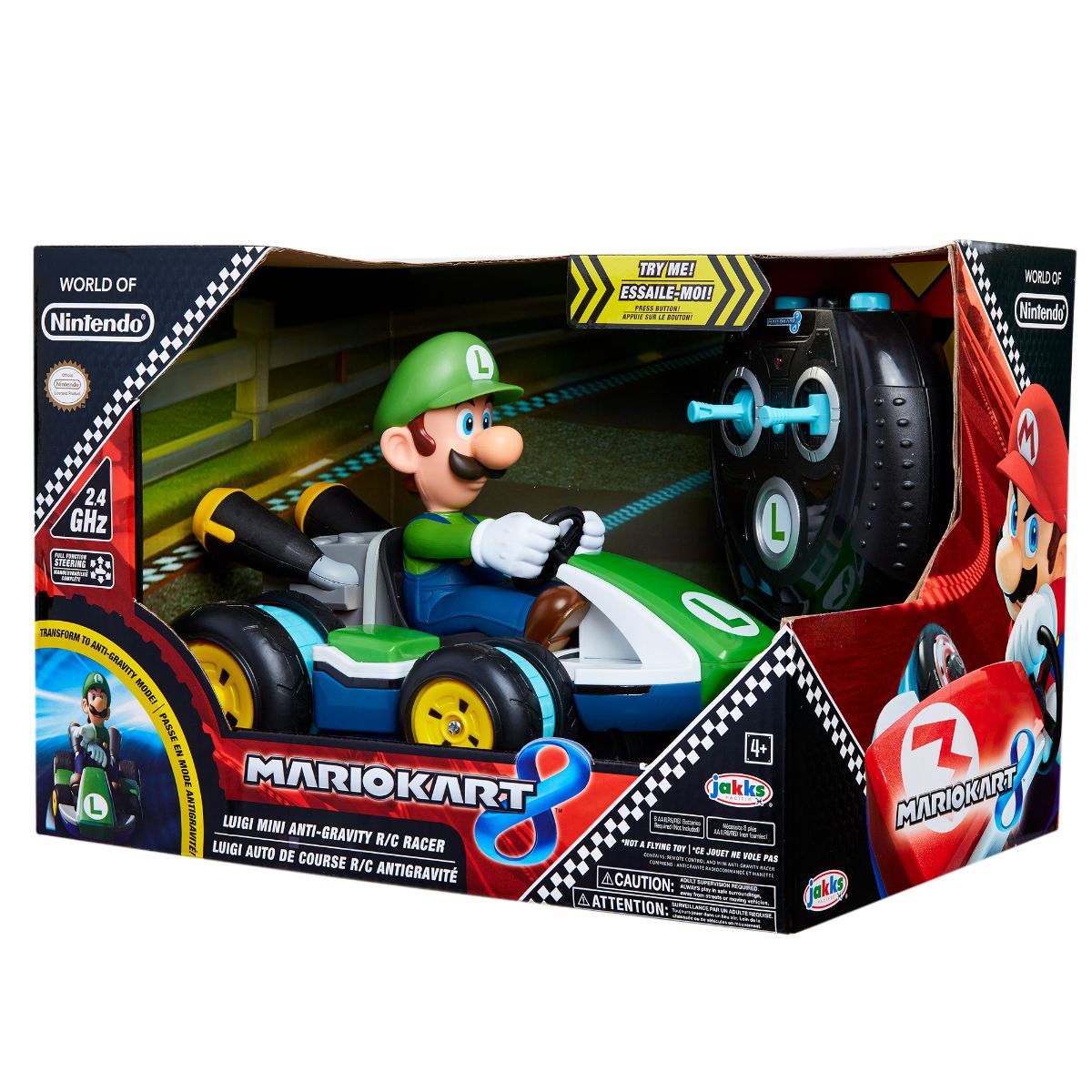 Mariokart Nintendo Luigi Radio Control Mini image number null