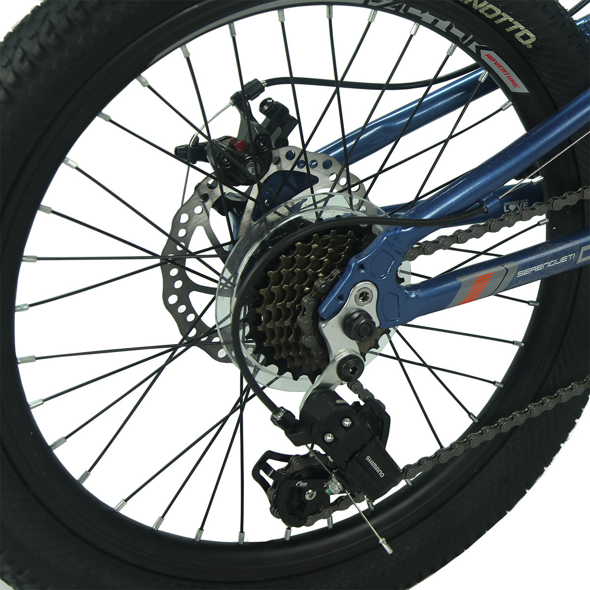 Monta Serengueti R20 Frenos Doble Disco Azul image number null
