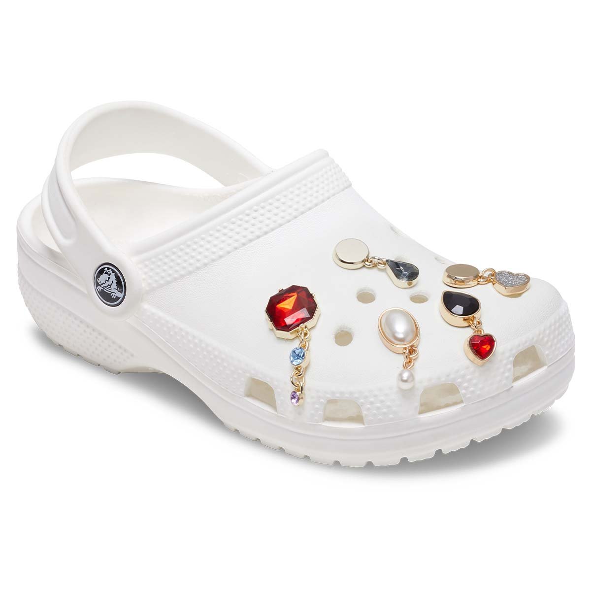 Set 5 Pack Accesorios Crocss Gemas Dropped para Mujer image number null