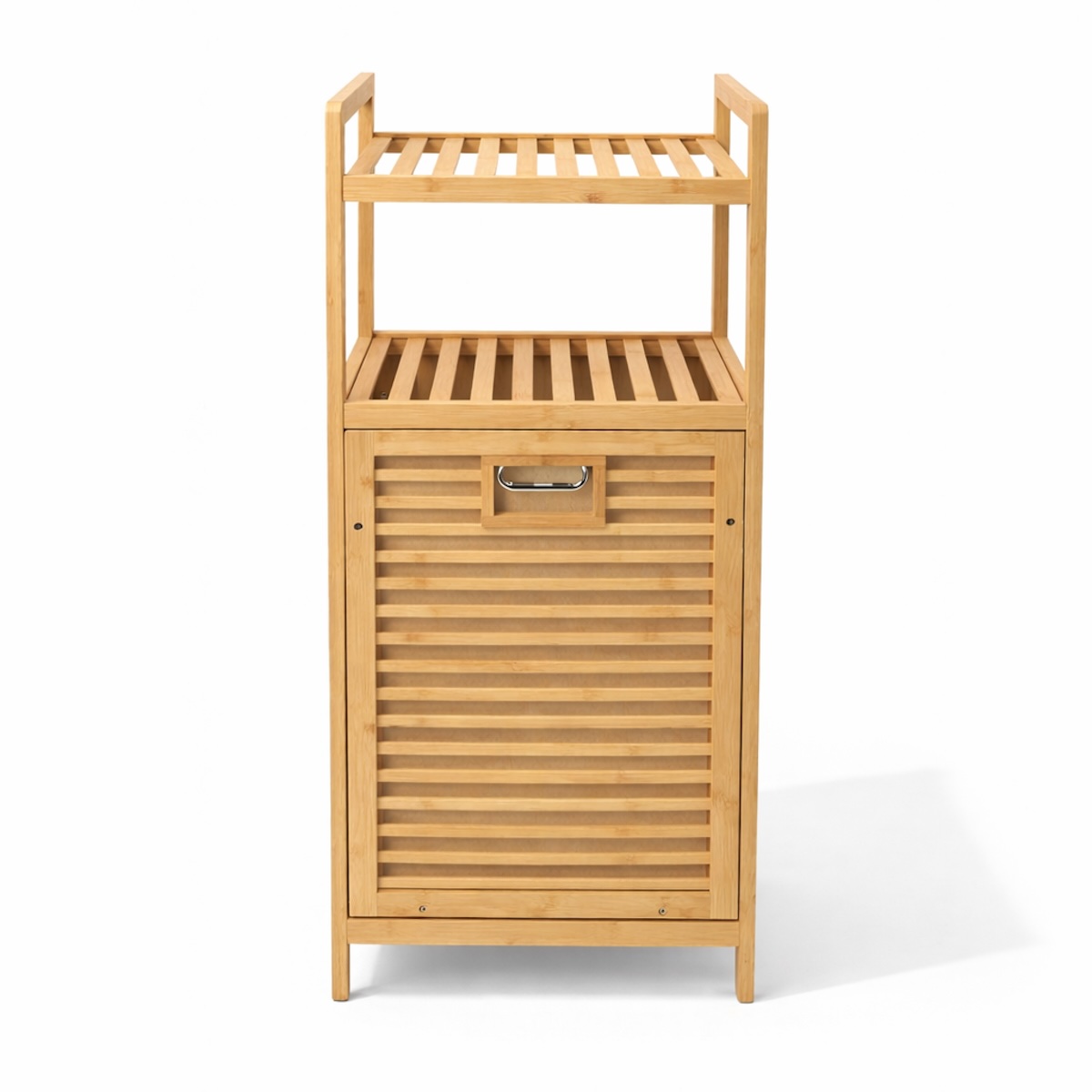 Organizador Para Lavander&iacute;a Con Estructura De Madera Home Nature image number null