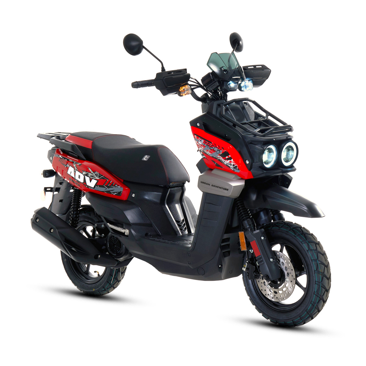 Motoneta Treck Motors Acorazada 150 Rojo/Negro 2026 image number null
