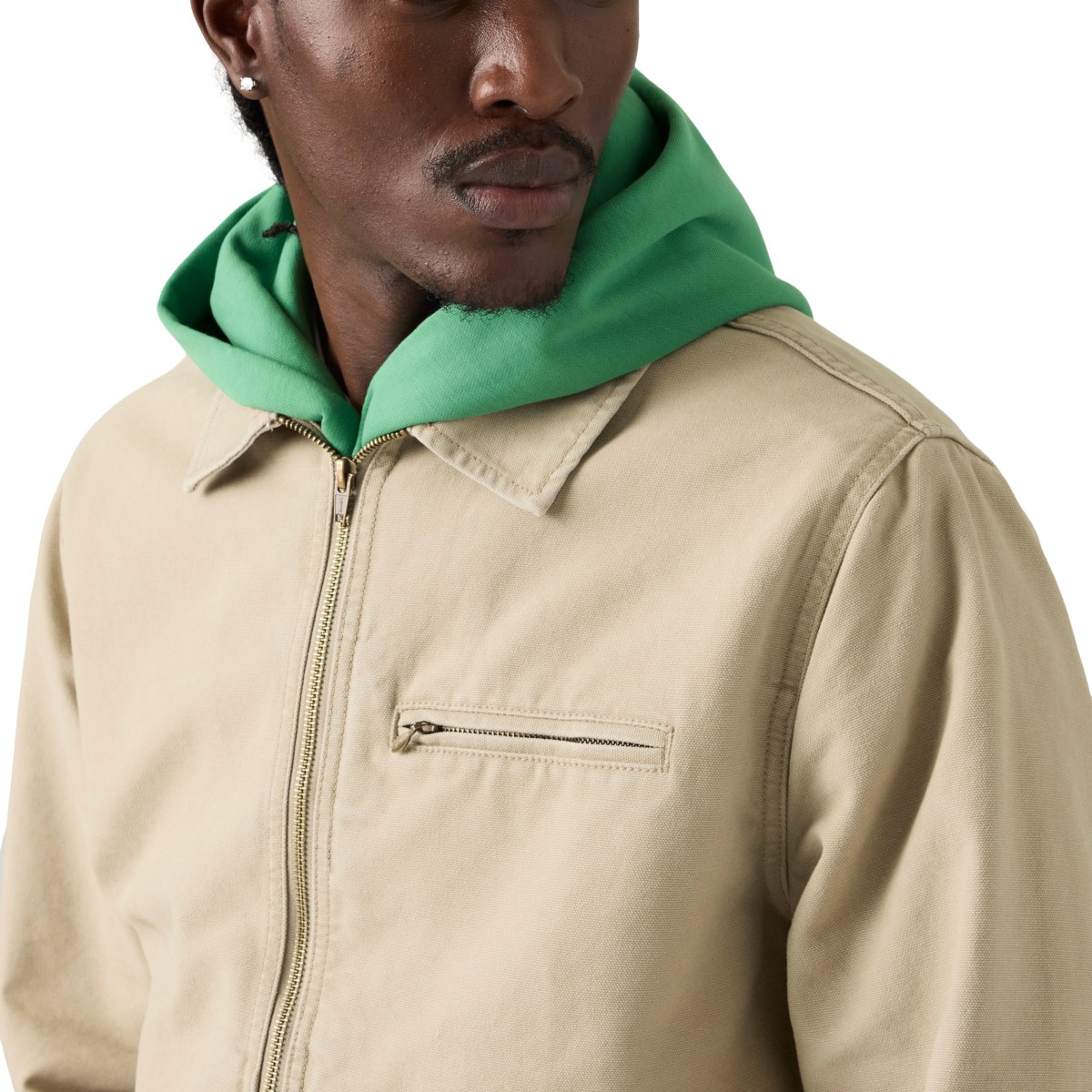 Levi&rsquo;s&reg; Chamarra Crop Cristobal Garage Relaxed Fit para Hombre image number null