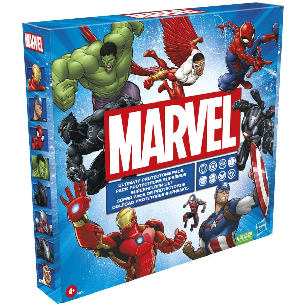 Marvel Set de Figuras Avengers S&uacute;per Pack de Protectores Hasbro image number null