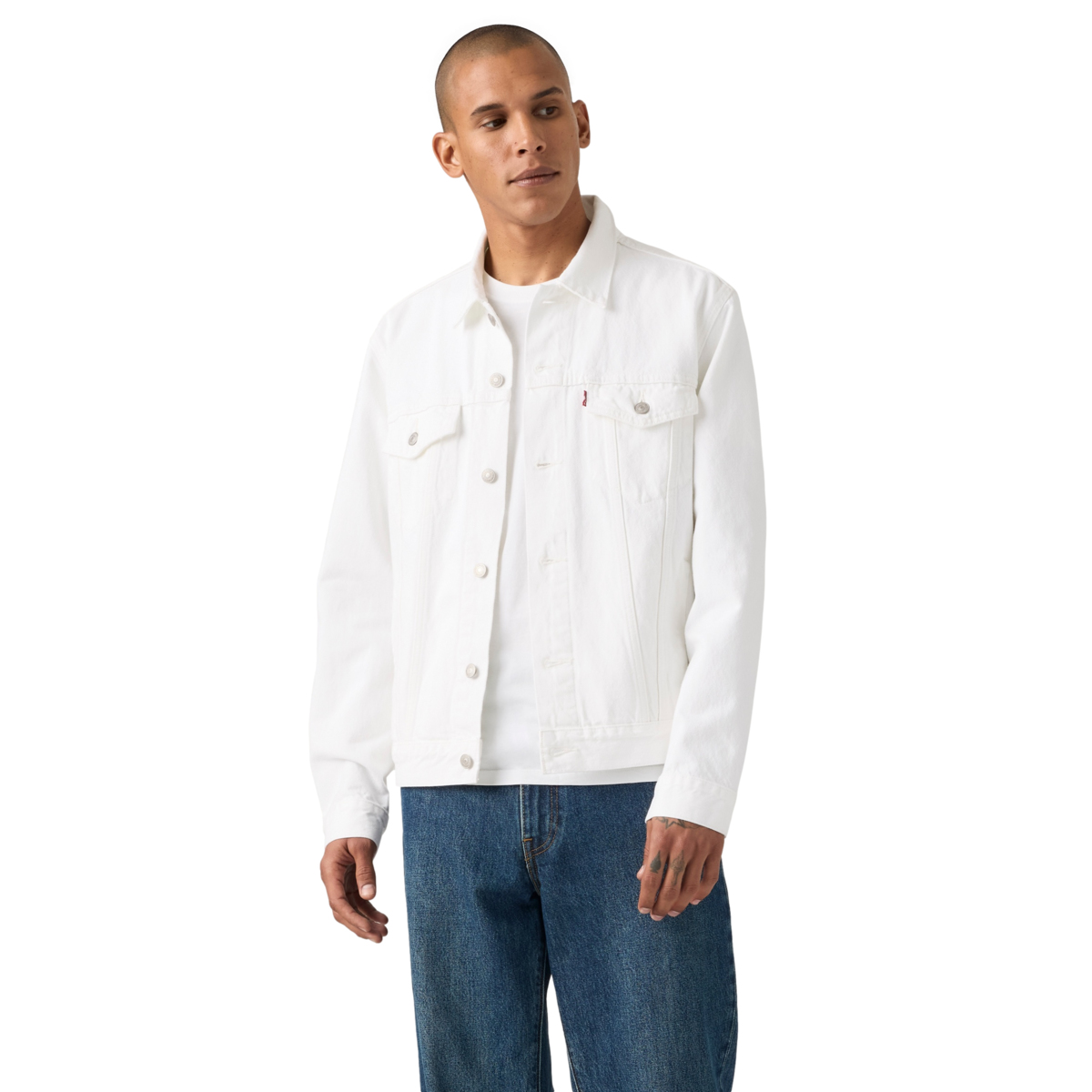 Levi&rsquo;s&reg; Chamarra Trucker de Mezclilla Regular Fit para Hombre image number null