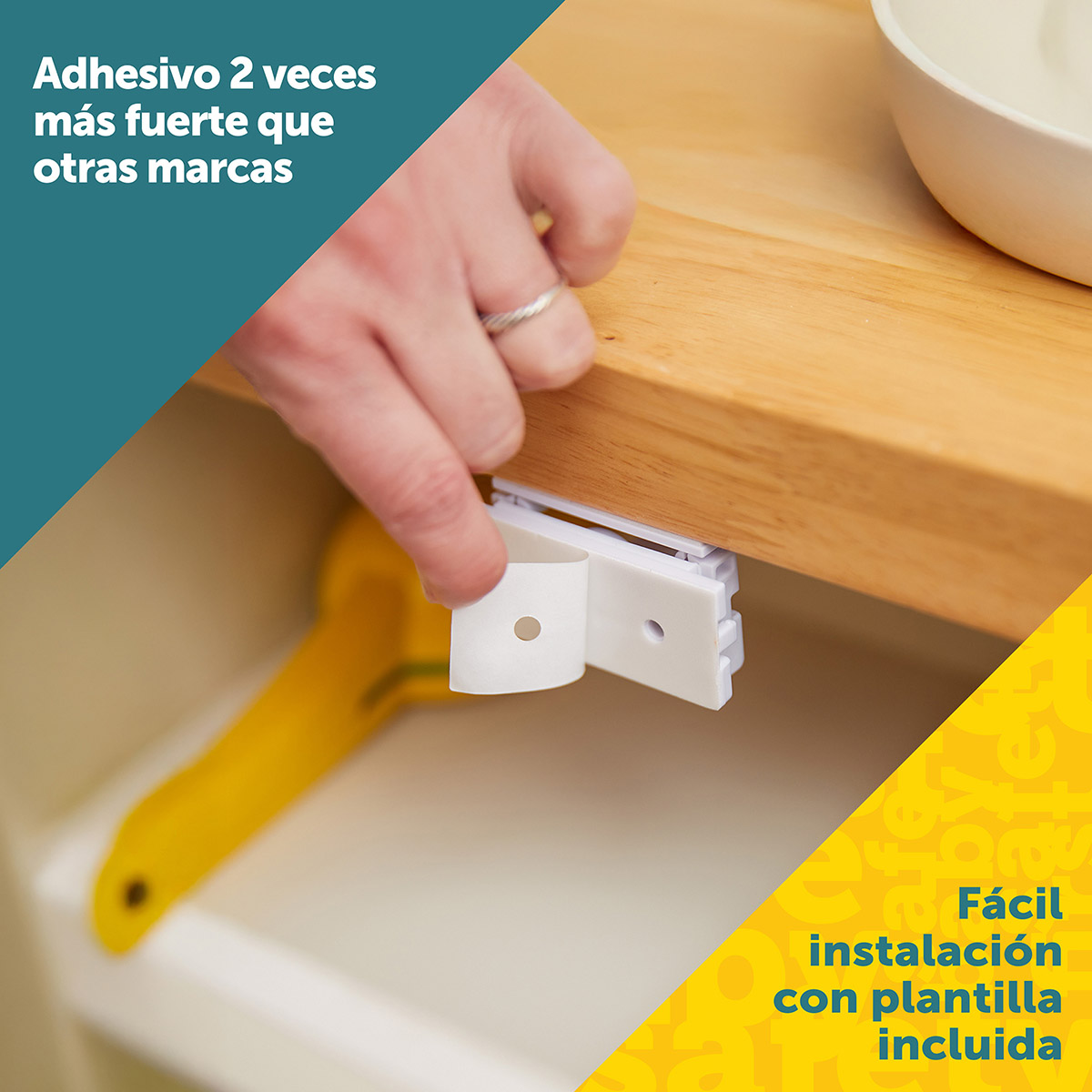 Set 4 Pack Accesorios de Seguridad Seguro Adhesivo Safety 1st image number null