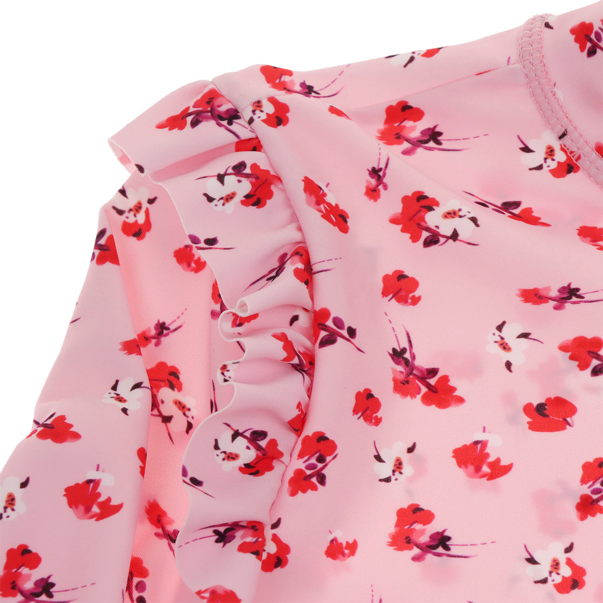 Traje de Ba&ntilde;o Estampado Tropical Manga Larga Jeanious Ni&ntilde;a image number null