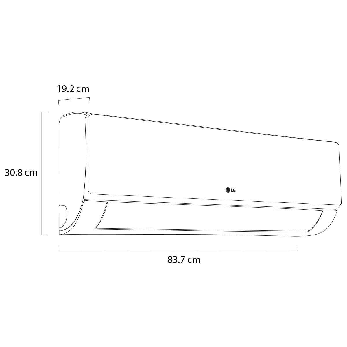 Aire Acondicionado LG ARTCOOL Inverter 1 Tonelada Fr&iacute;o y Calor 220V-VR122HD image number null