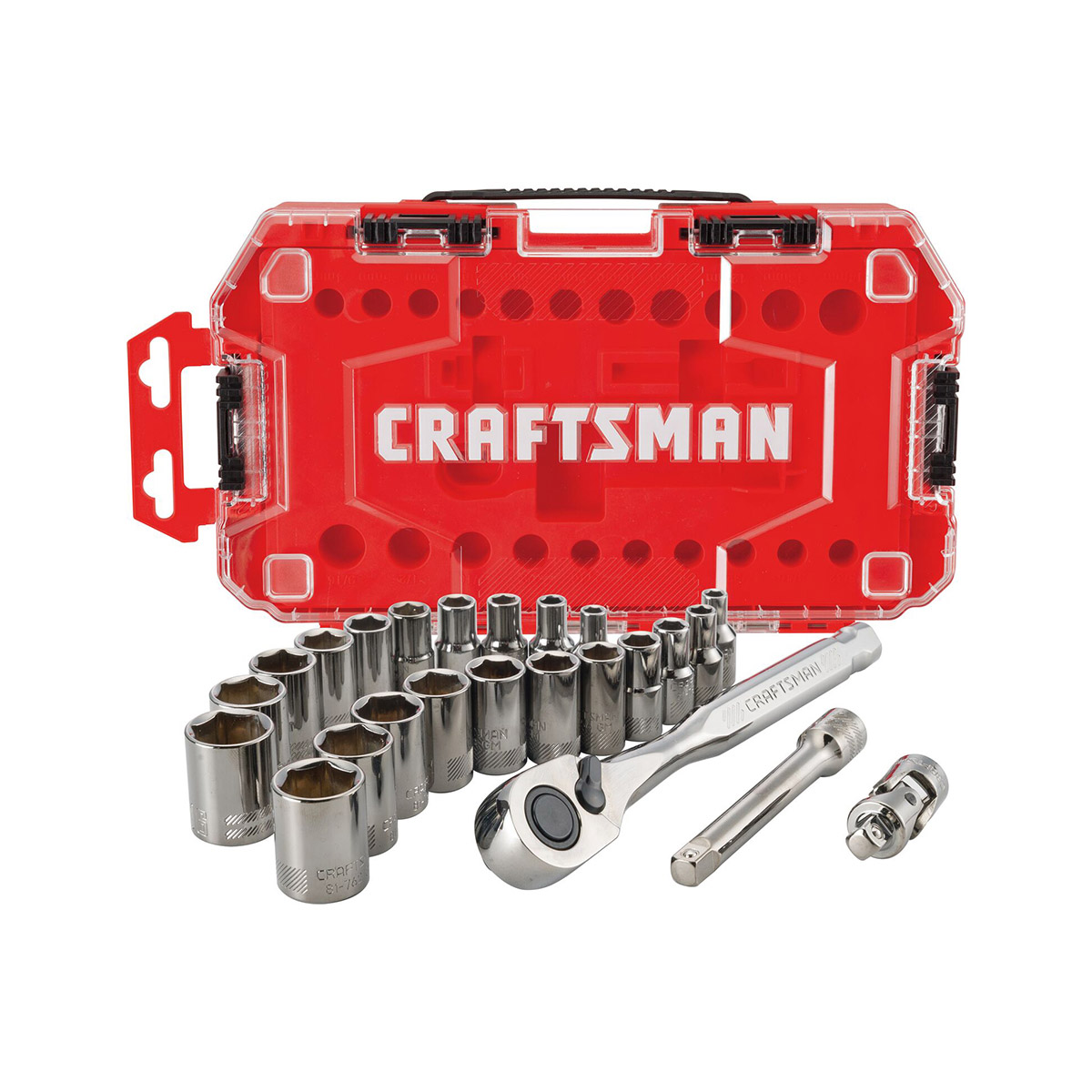 Juego De Herramientas Mec&aacute;nicas 1/4 24 Piezas Craftsman image number null