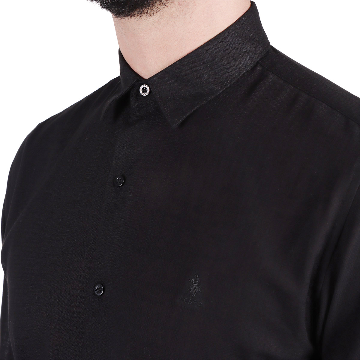 Camisa Slim Lisa Manga Larga Polo Club Hombre image number null