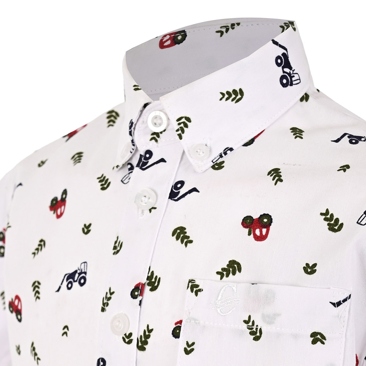 Camisa de Manga Corta de Carritos Oscar Collection para Ni&ntilde;o image number null