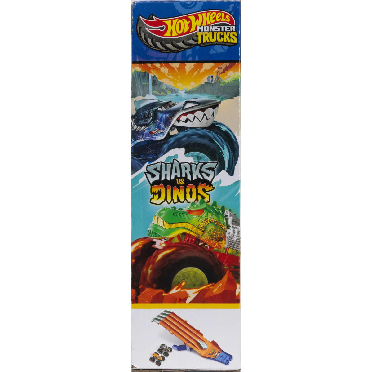 Pista Hot Wheels Monster Trucks Carrera De Destrucci&oacute;n image number null
