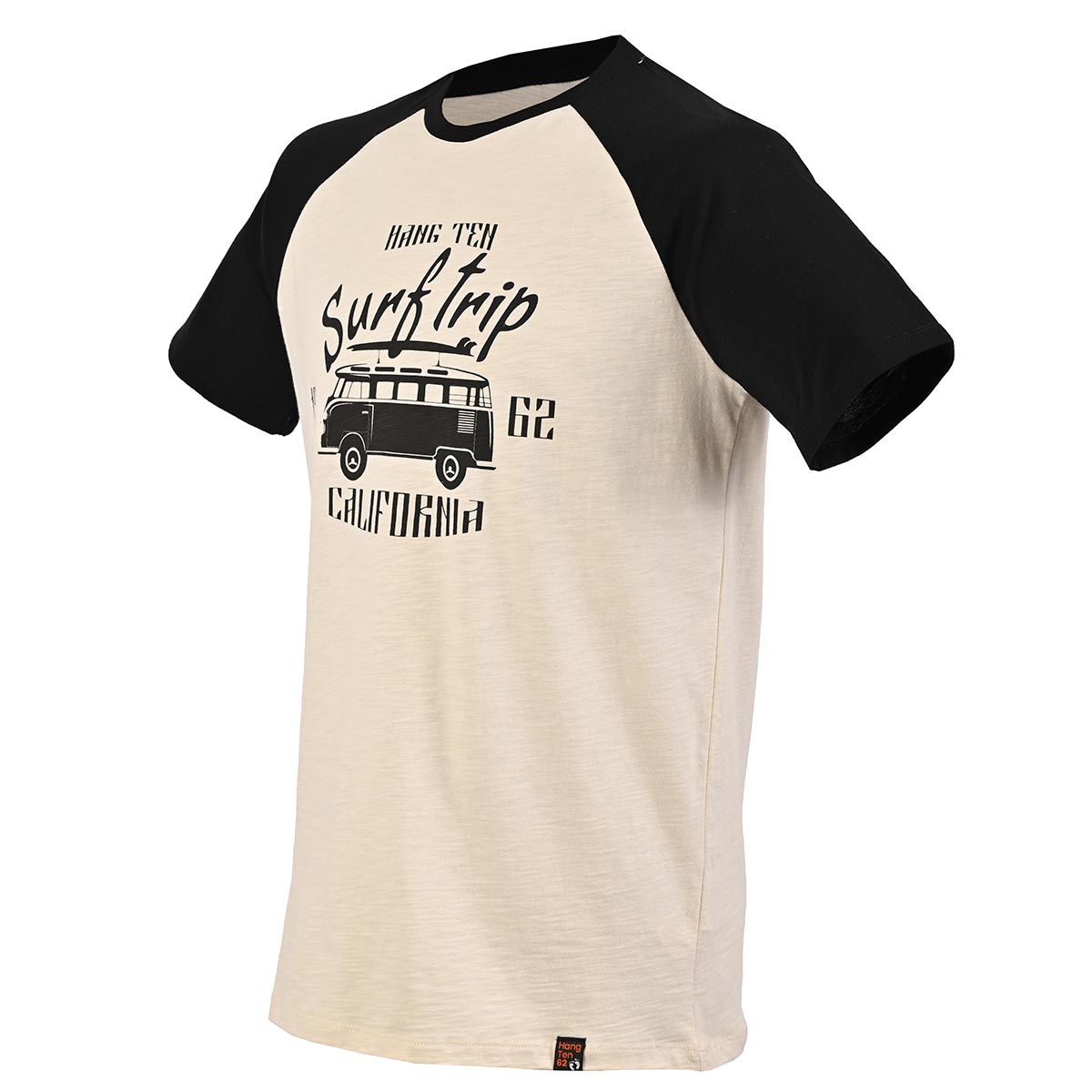 Playera Cuello Redondo Hang Ten Manga Corta para Hombre image number null