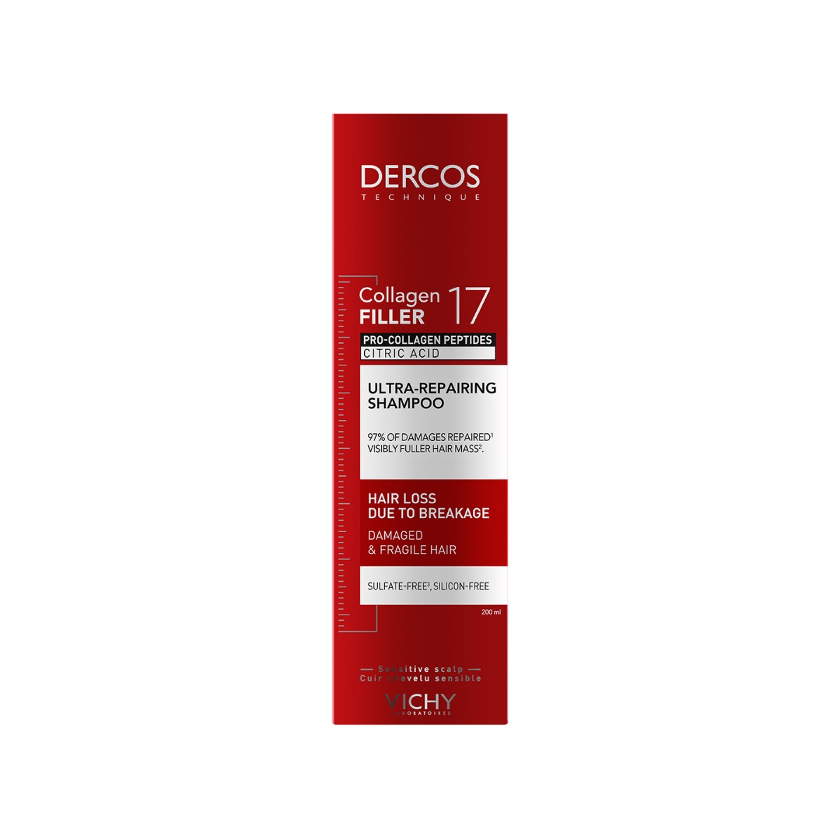 Vichy Dercos Collagen 17 Shampoo Reconstructor image number null