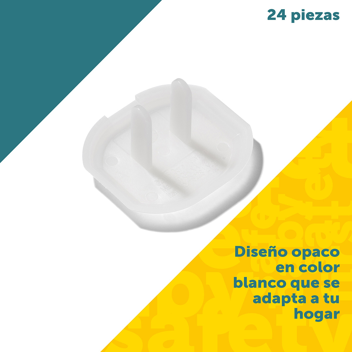 Set 24 Pack Accesorios de Seguridad Safety 1st Protector de Contactos image number null