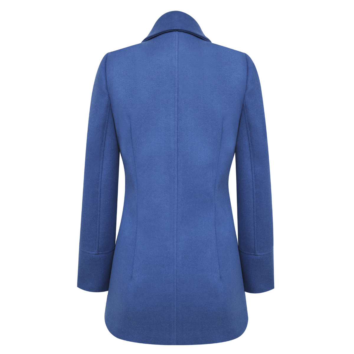 Abrigo recto azul el&eacute;ctrico para Mujer Junior #4ME&4YOU image number null