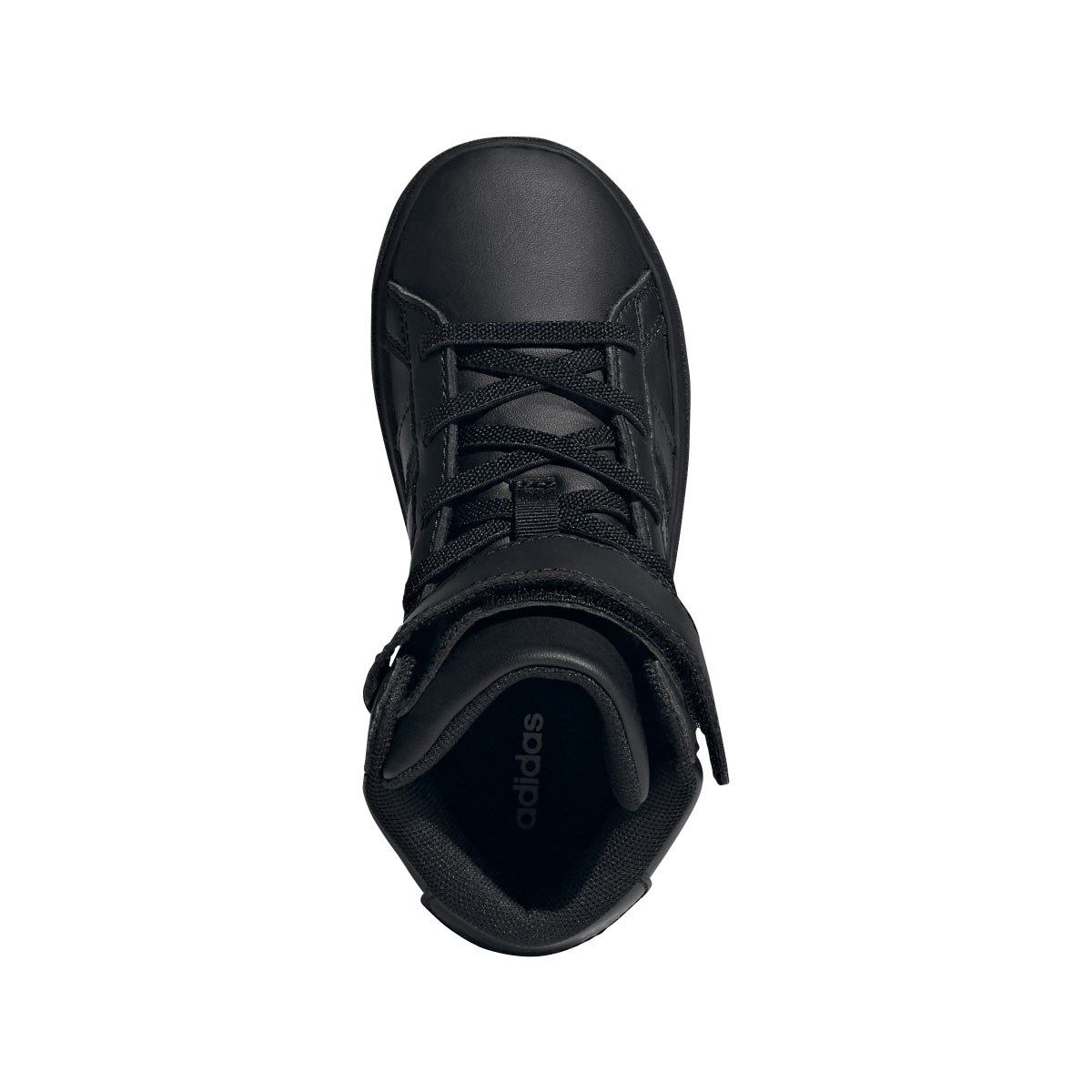 Tenis Bota Grand Court Velcro 19-26 Negro Adidas image number null