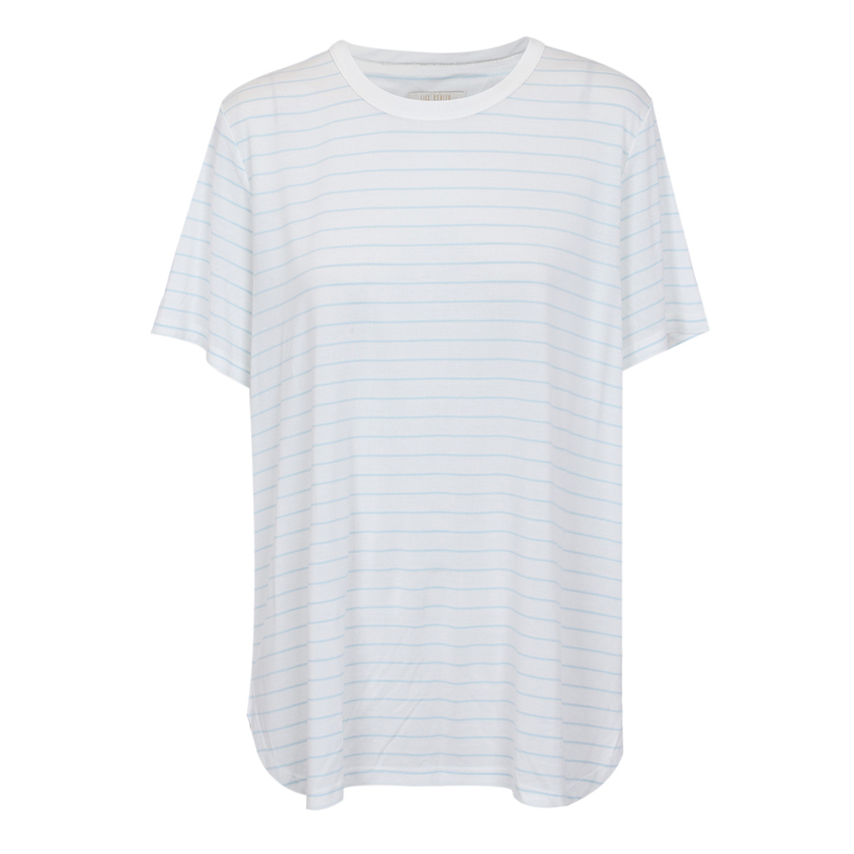 Playera Manga Corta Cuello Redondo Life Styler Para Mujer Curvy image number null