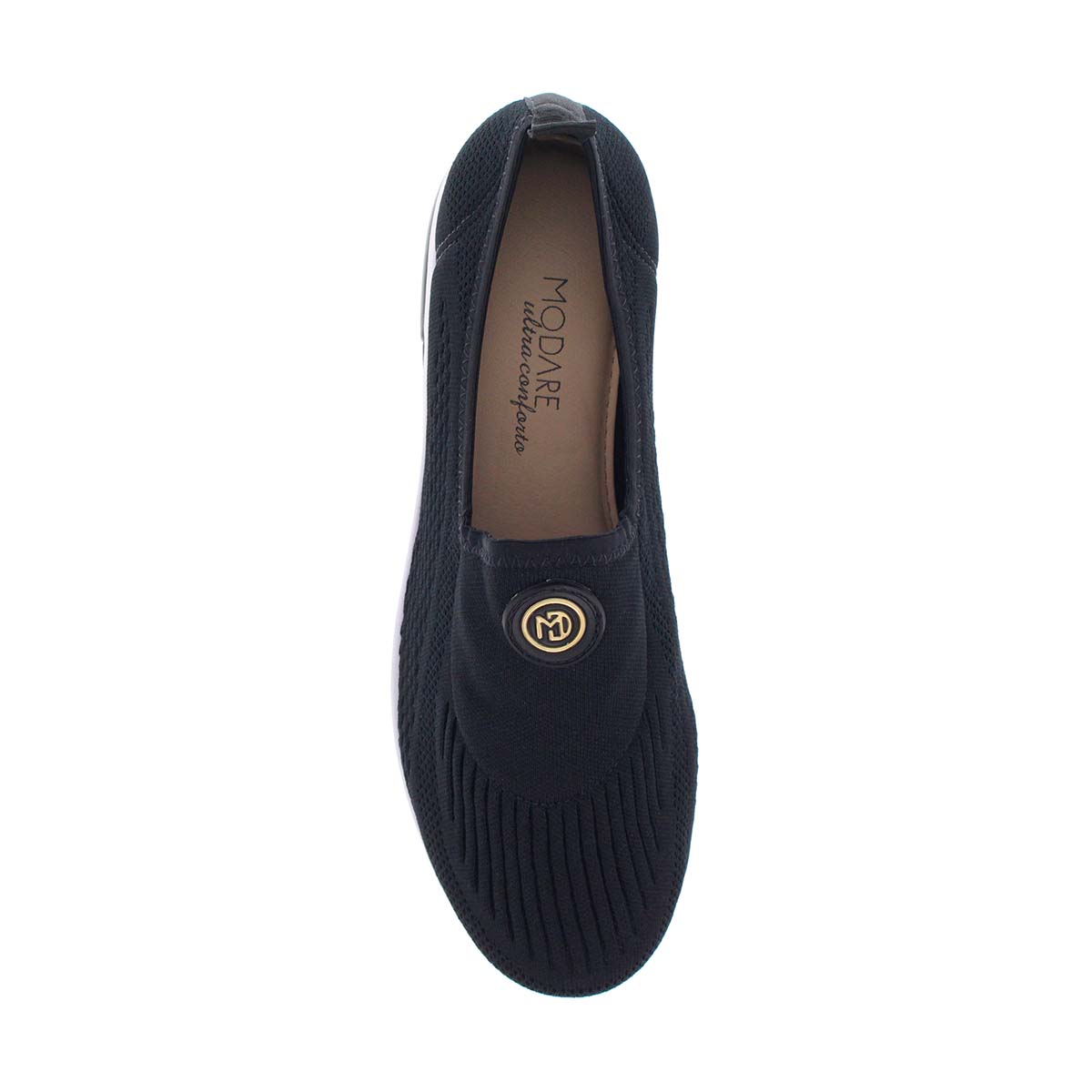 Zapato Slip On Con Capsula  Para Mujer, Color Negro Modare image number null