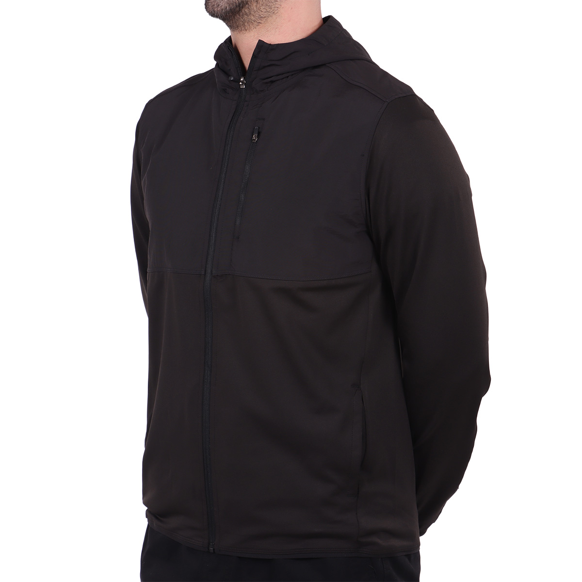 Chamarra Deportiva con Capucha Poli&eacute;ster Fukka para Hombre image number null