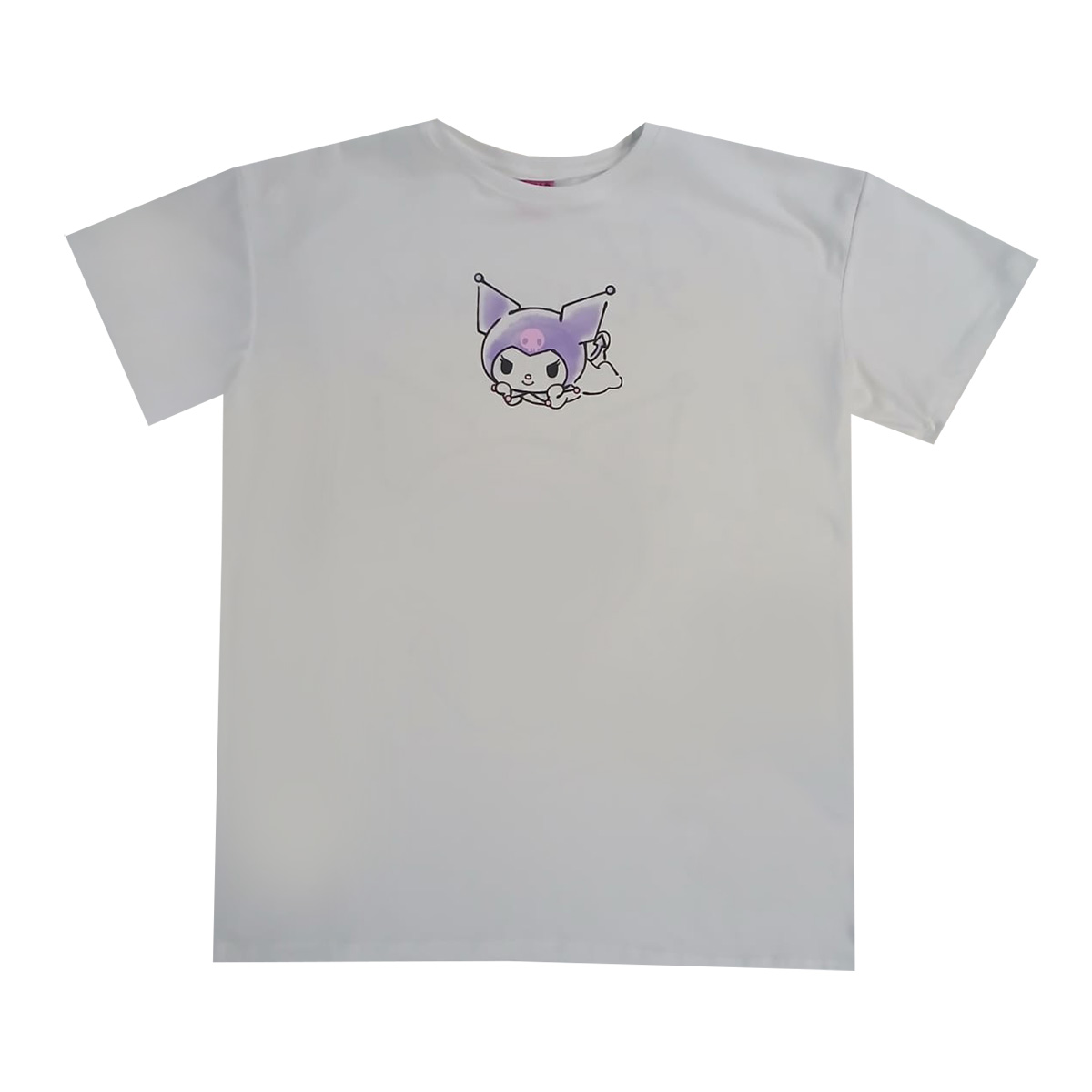 Playera Estampada Kuromi Hello Kitty Para Mujer Junior image number null