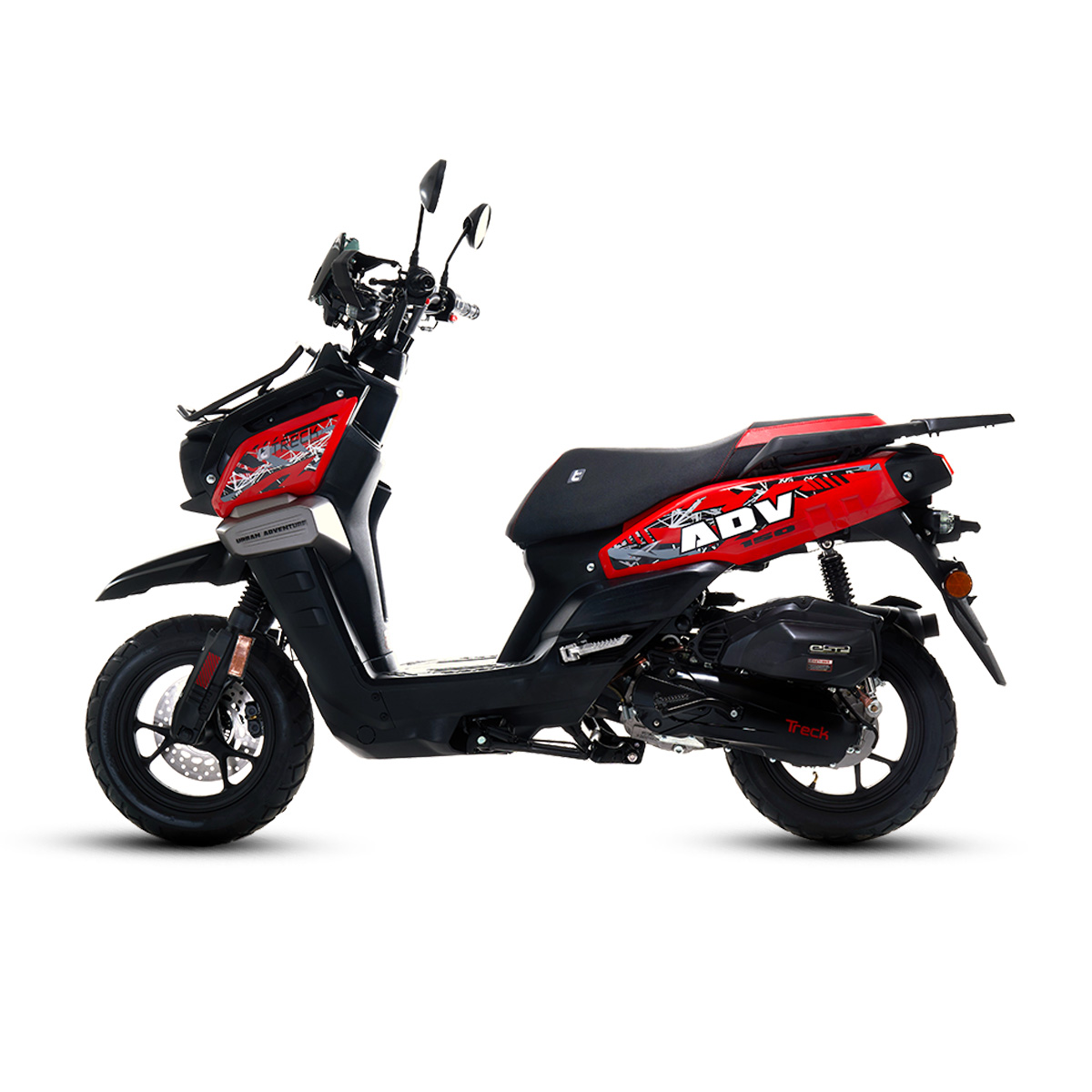 Motoneta Treck Motors Acorazada 150 Rojo/Negro 2026 image number null
