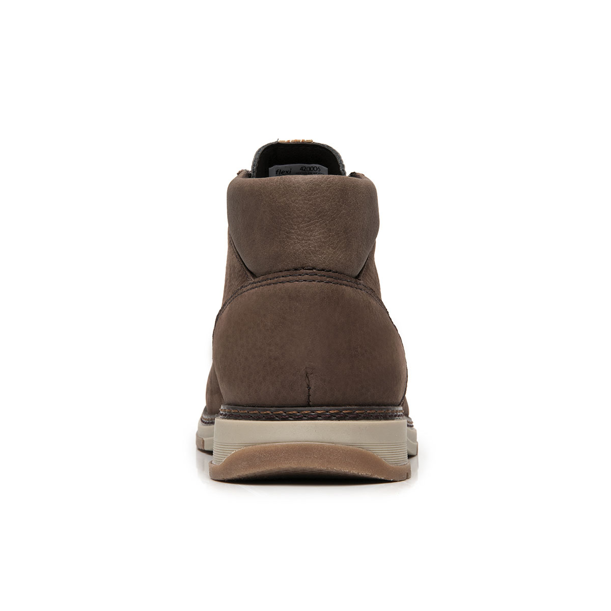 Bota Casual en Piel Flexi Caf&eacute; para Hombre image number null