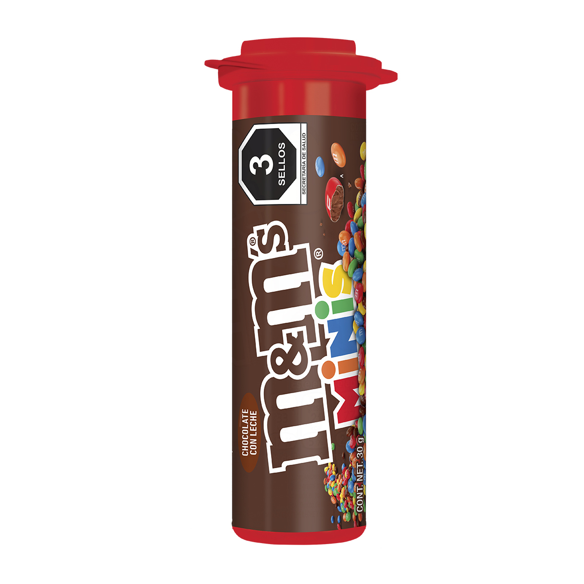 Chocolate M&Ms Minis Tubo 30G M&M image number null