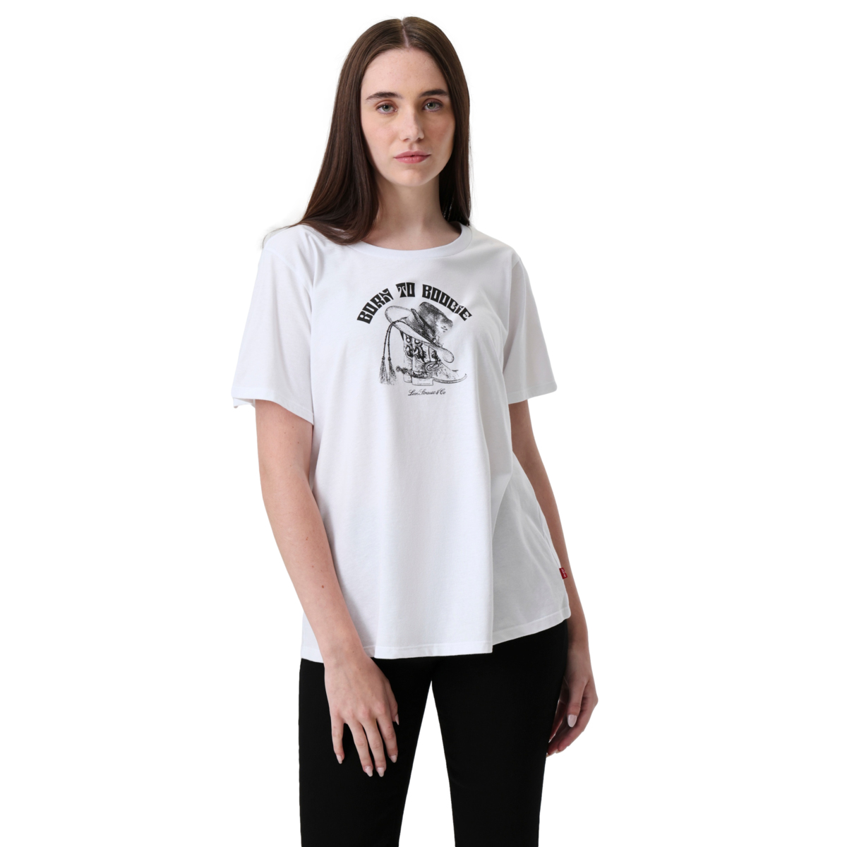Levi&rsquo;s&reg; Playera Perfect Logo Para Mujer Curvy image number null