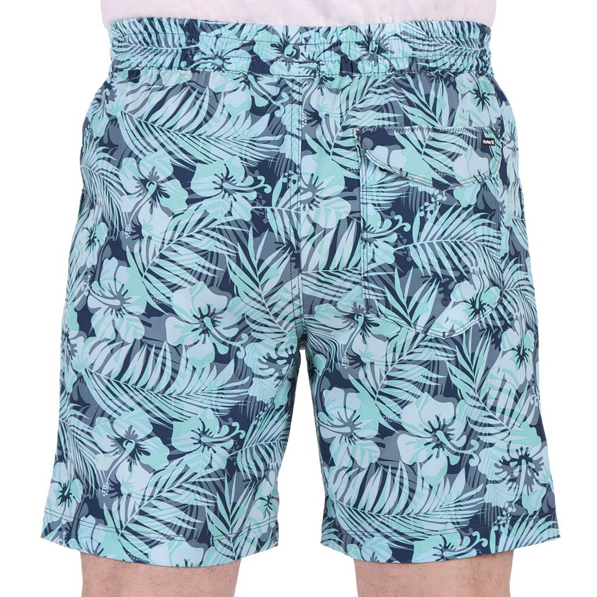Traje de Ba&ntilde;o Estampado Floral Tropical Hurley para Hombre image number null