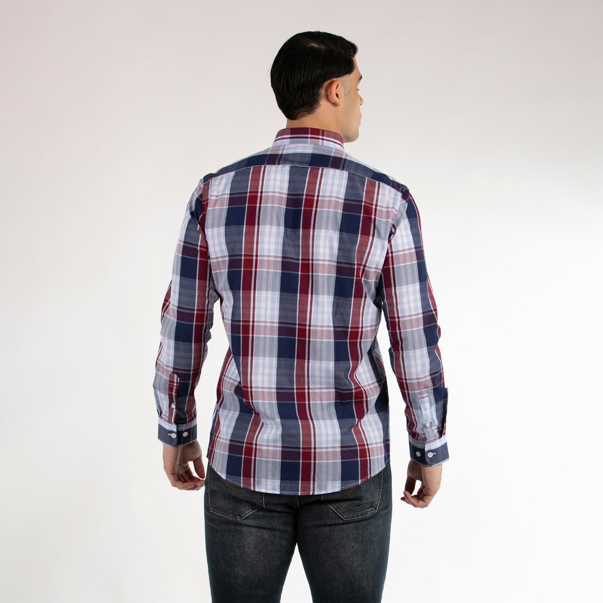 Camisa Casual Regular Fit Oscar de la Renta Manga Larga para Hombre image number null