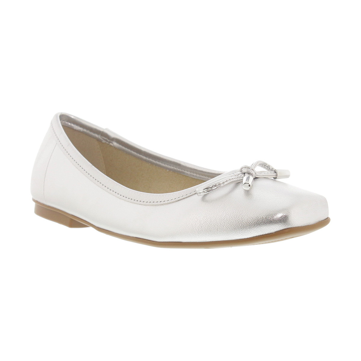 Balerina Con Mono  Para Mujer, Color Plateado Moleca image number null