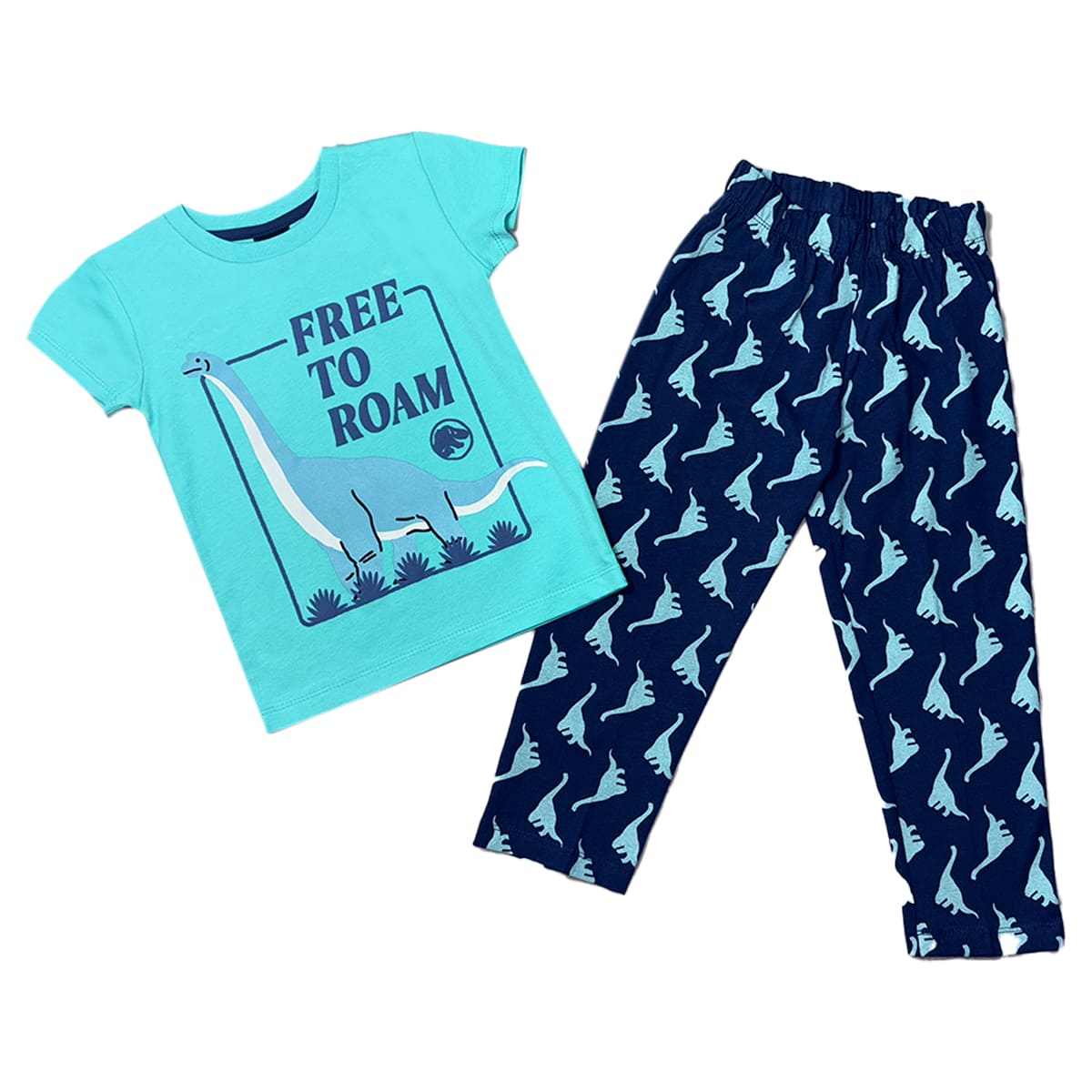 Conjunto de Pijama Manga Corta con Pantal&oacute;n para Beb&eacute; Ni&ntilde;o Jurassic image number null