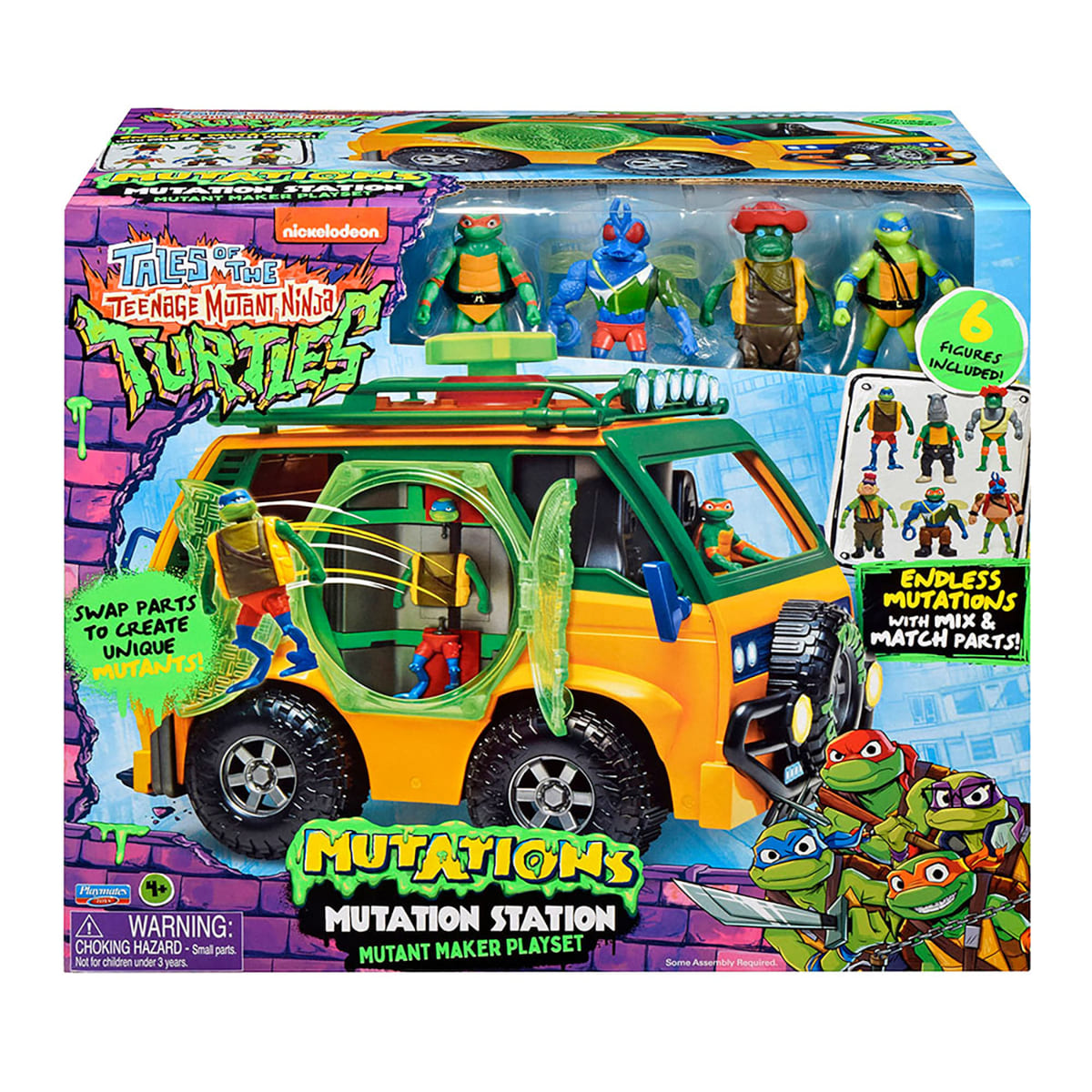 Estaci&oacute;n Mutante Tortugas Ninja Bandai image number null