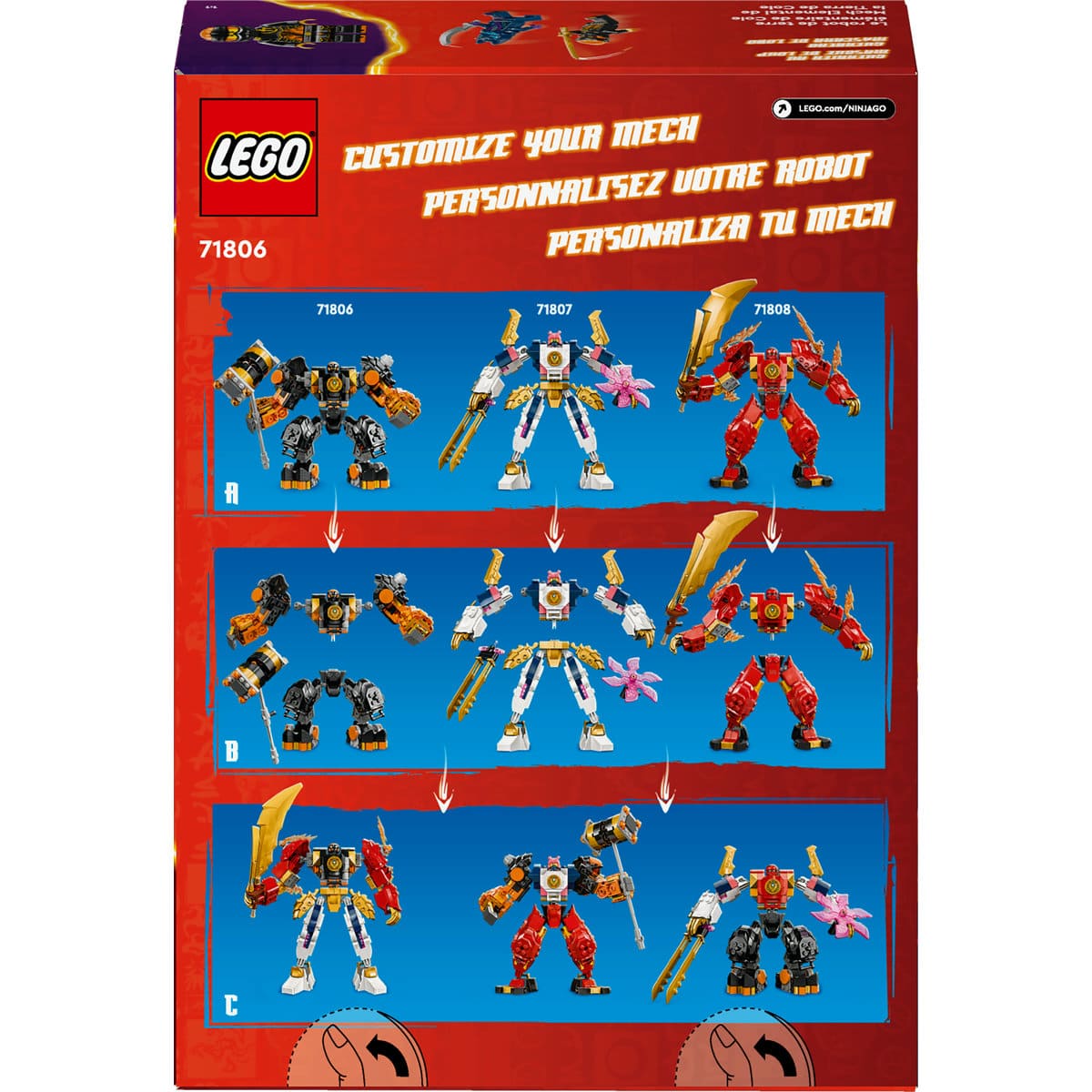 Lego Meca Elemental de la Tierra de Cole image number null