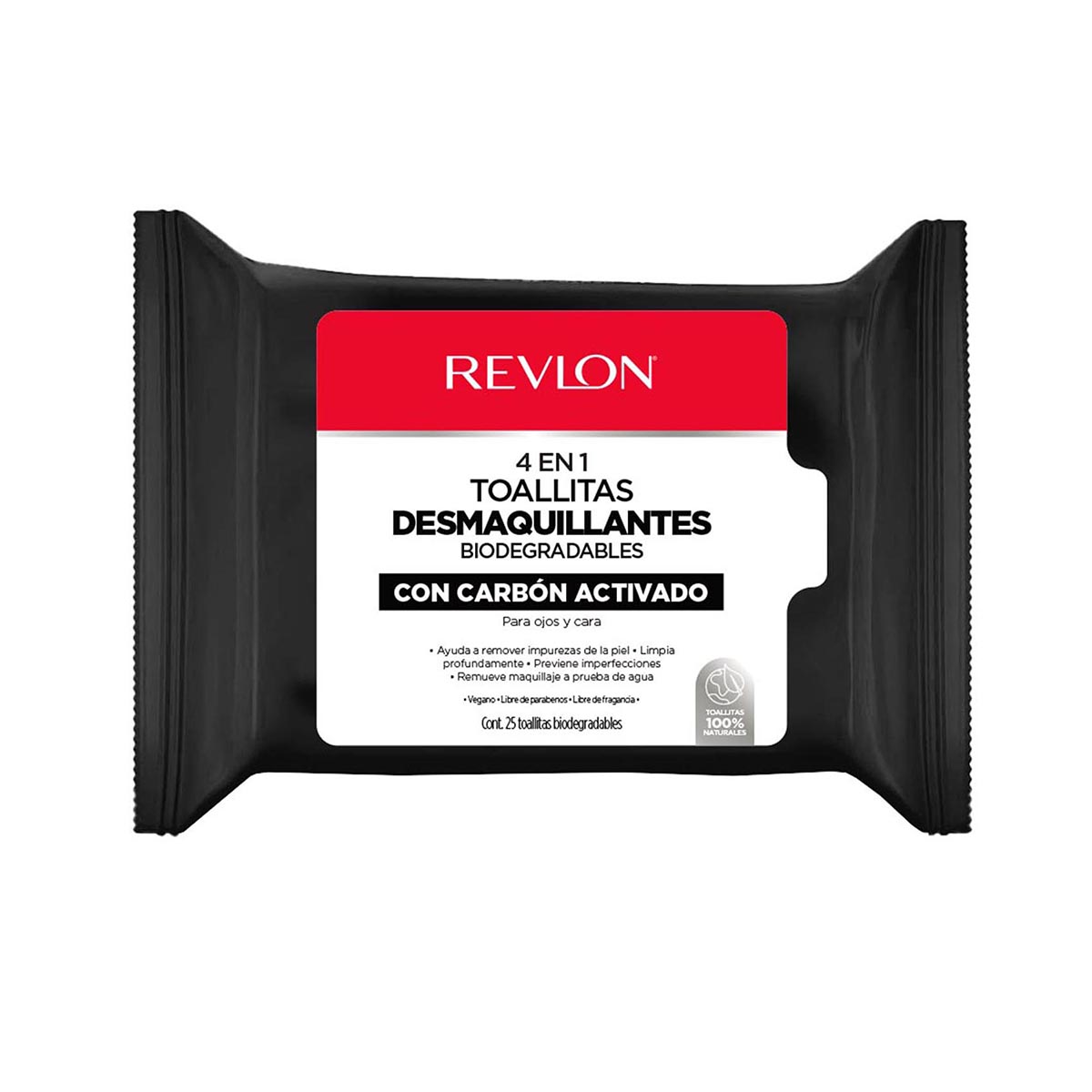 Toallitas Desmaquillantes Carb&oacute;n Activado Revlon image number null