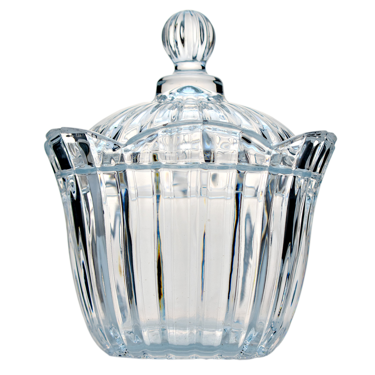 Bombonera De Cristal 18 Cm TOP CHOICE image number null