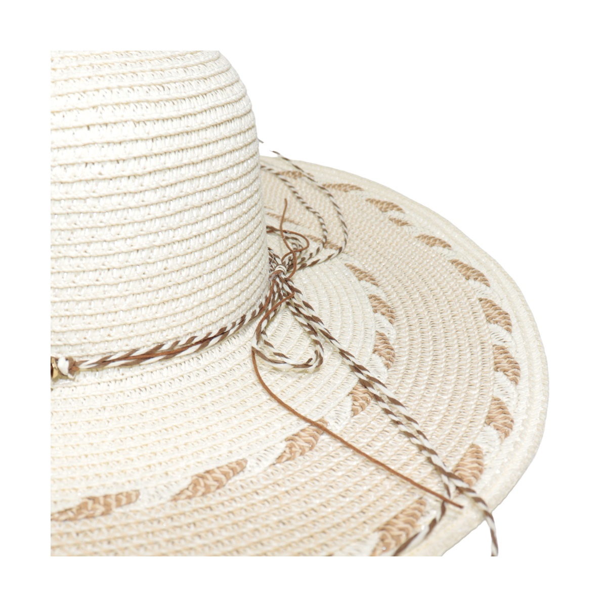 Sombrero De Playa Con Conchitas B Phi By Philosophy Jr image number null