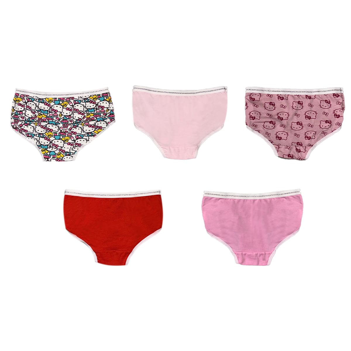 Set 5 Pack Panties con Dise&ntilde;o Hello Kitty para Beb&eacute; Ni&ntilde;a image number null