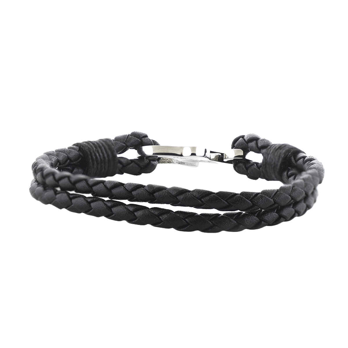 Pulsera De Acero Y Piel Kpenko image number null
