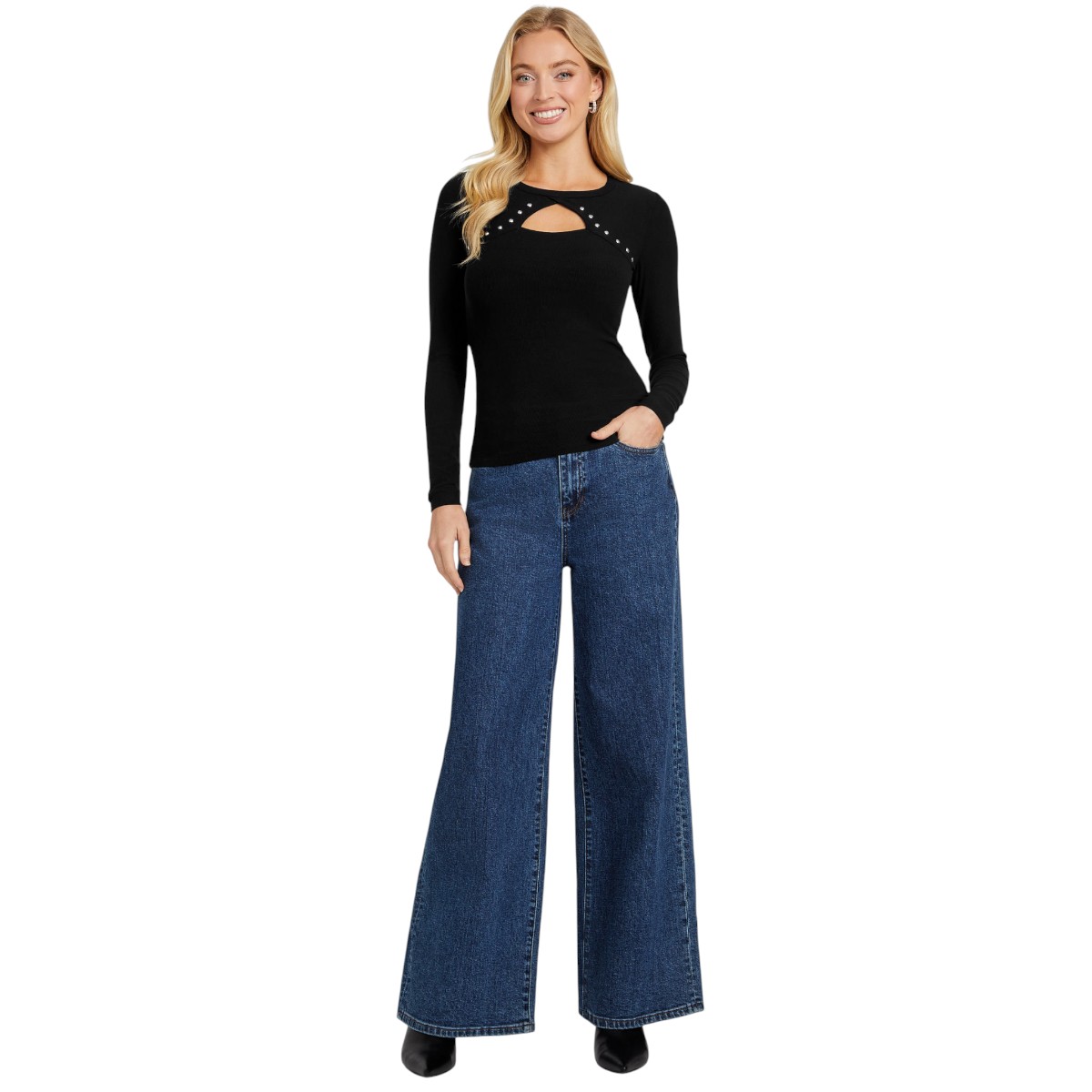 Blusa manga larga para Mujer Guess Factory image number null