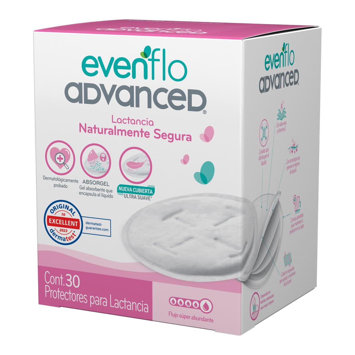 Protectores para Lactancia de 30 Piezas Evenflo image number null