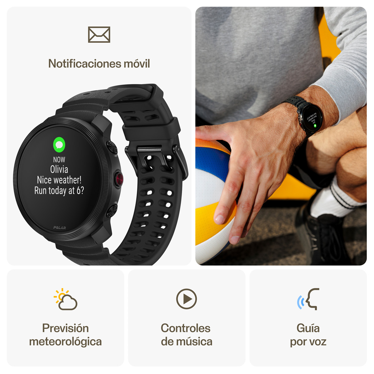 Reloj Deportivo Polar Vantage M3 image number null