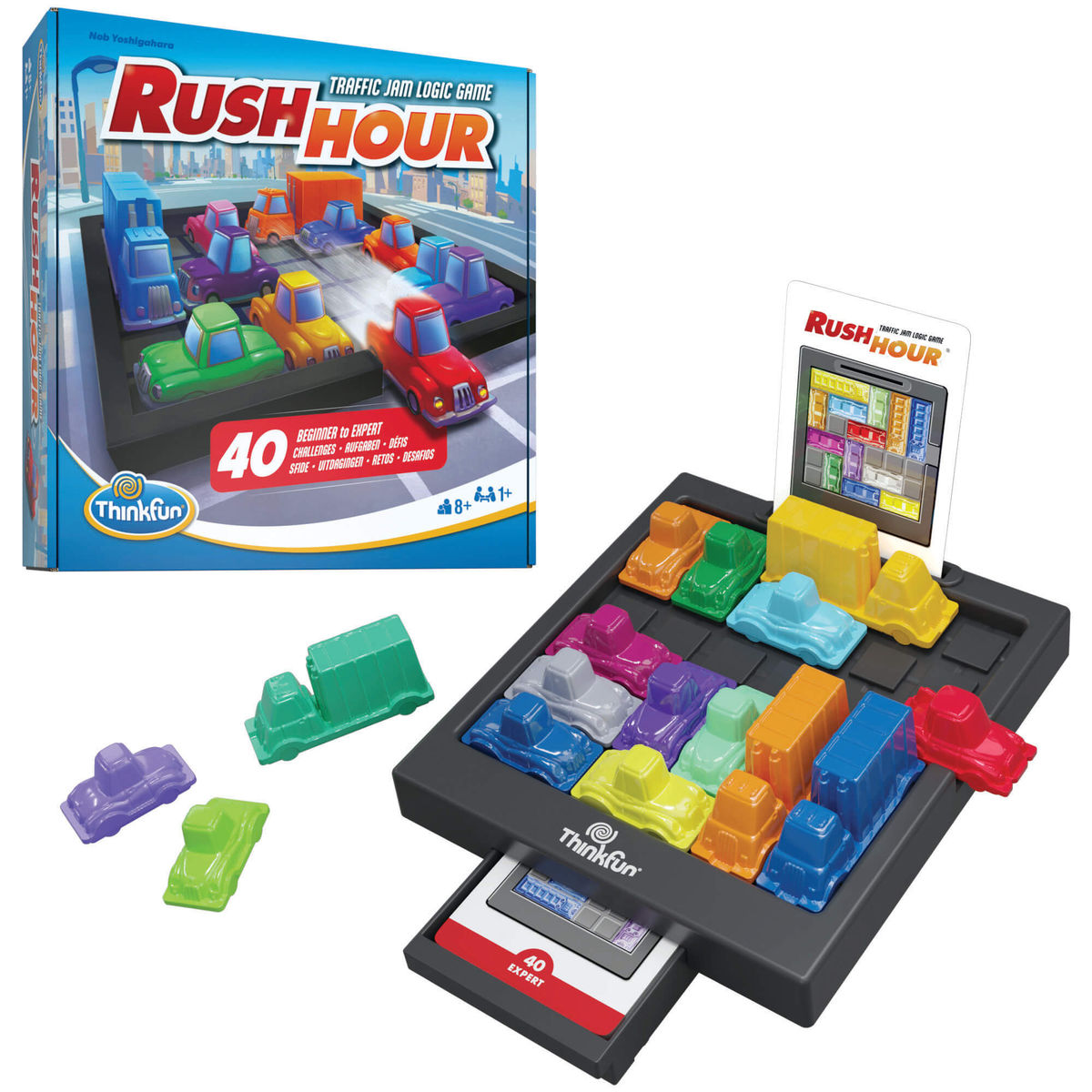Juego Rush Hour De L&oacute;gica ThinkFun image number null